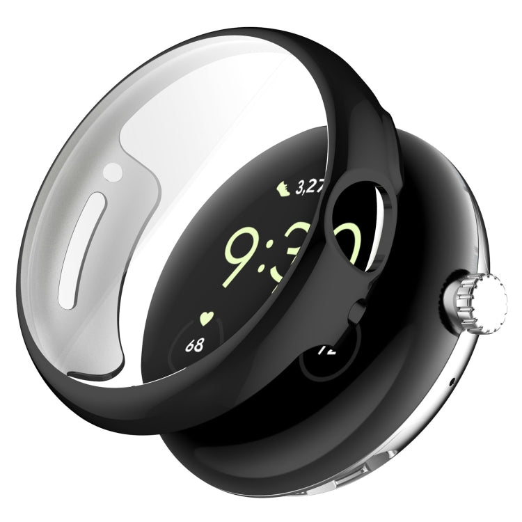 غطاء حماية للساعة من TPU مطلي كهربائياً بتغطية كاملة، لـ Google Pixel Watch 2