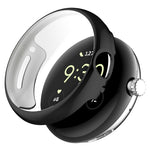 غطاء حماية للساعة من TPU مطلي كهربائياً بتغطية كاملة، لـ Google Pixel Watch 2