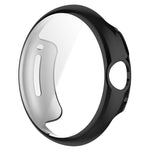 غطاء حماية للساعة من TPU مطلي كهربائياً بتغطية كاملة، لـ Google Pixel Watch 2