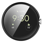 غطاء حماية للساعة من TPU مطلي كهربائياً بتغطية كاملة، لـ Google Pixel Watch 2