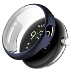 غطاء حماية للساعة من TPU مطلي كهربائياً بتغطية كاملة، لـ Google Pixel Watch 2