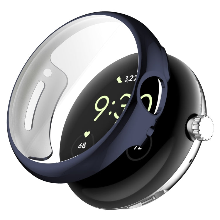 غطاء حماية للساعة من TPU مطلي كهربائياً بتغطية كاملة، لـ Google Pixel Watch 2