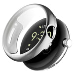 غطاء حماية للساعة من TPU مطلي كهربائياً بتغطية كاملة، لـ Google Pixel Watch 2