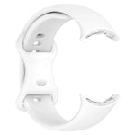 سوار ساعة سيليكون بلون صلب لـ Google Pixel Watch 4 / 3 / 2 / 1 مقاس 41مم، مقاس S، مقاس L