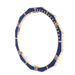 حلقة إطار ساعة من الفولاذ بلون صلب، لساعات Samsung Galaxy Watch6 Classic مقاس 47 مم R960، لساعات Samsung Galaxy Watch6 Classic مقاس 43 مم R950