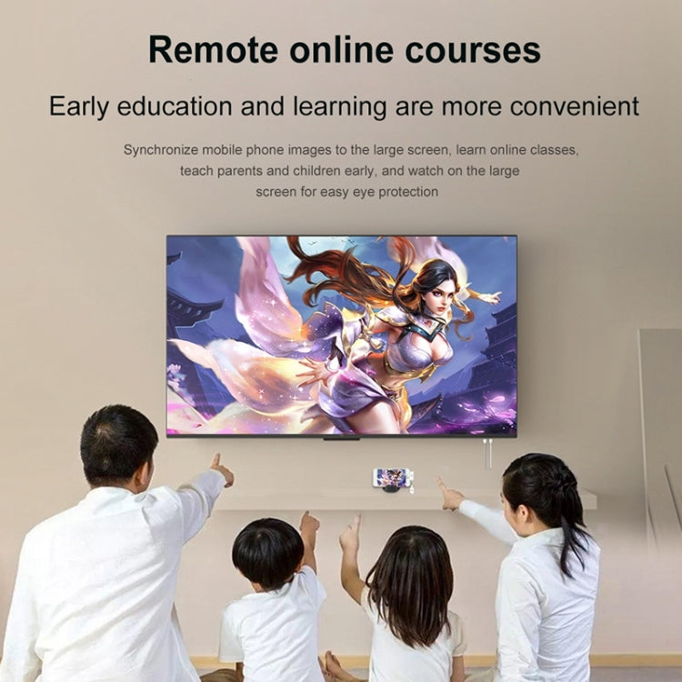 كابل محول جهاز إرسال واستقبال HDMI لاسلكي CS7 لمشاركة الشاشة، CS7