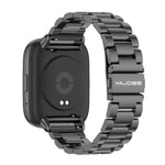 Mijobs Three-Bead Metal Stainless Steel Watch Band, For Redmi Watch 3 Lite / Watch 3 Active
