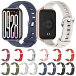 Mijobs Flat Hole Breathable Silicone Watch Band, For Xiaomi Band 10 Pro / Redmi Watch 6 / 5