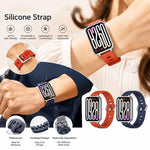 Mijobs Flat Hole Breathable Silicone Watch Band, For Xiaomi Band 10 Pro / Redmi Watch 6 / 5