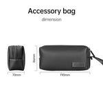 حافظة كمبيوتر محمول على شكل ظرف مع حقيبة ملحقات، لأحجام 13/14 بوصة، 15.4/15.6/16.1 بوصة