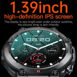سوار ذكي K56 Pro بحزام فولاذي 1.39 بوصة يدعم مراقبة معدل ضربات القلب / ضغط الدم، حزام فولاذي (ميلانيزي أسود)، حزام فولاذي (ثلاثي الخيوط أسود)، حزام فولاذي (وصلات بامبو سوداء)