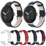 Leather Watch Band, For Google Pixel Watch 4 / 3 / 2 / 1 41mm
