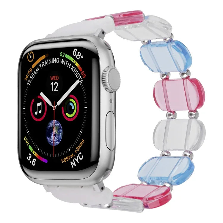 سوار ساعة من الراتنج المرن، لسلسلة Apple Watch 8 بمقاس 41 مم، لسلسلة Apple Watch 8 بمقاس 45 مم، لسلسلة Apple Watch SE 2022 بمقاس 40 مم، لسلسلة Apple Watch SE 2022 بمقاس 44 مم، لسلسلة Apple Watch 7 بمقاس 41 مم، لسلسلة Apple Watch 7 بمقاس 45 مم