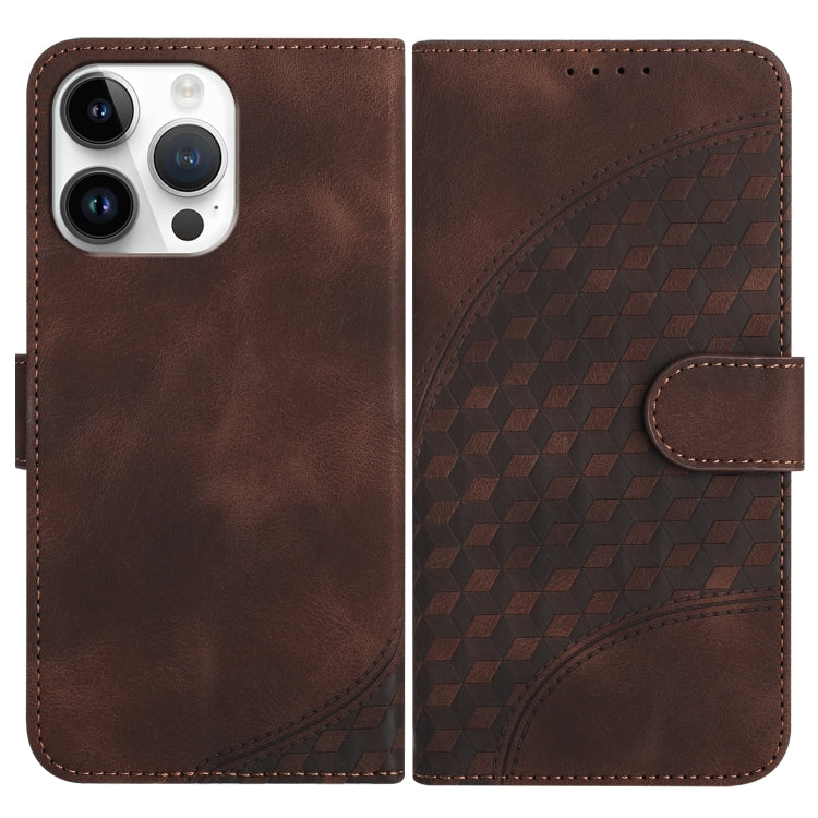 غطاء هاتف جلدي منقوش برأس فيل مع حبل معلق، لهواتف iPhone 16 Pro، iPhone 16 Plus، iPhone 16، iPhone 15 Pro Max، iPhone 15 Pro، iPhone 15 Plus