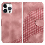 YX0060 Elephant Head Embossed Phone Leather Case with Lanyard, For iPhone 13 Pro Max, For iPhone 13 Pro, For iPhone 13, For iPhone 13 mini, For iPhone 12/12 Pro, For iPhone 12 Pro Max
