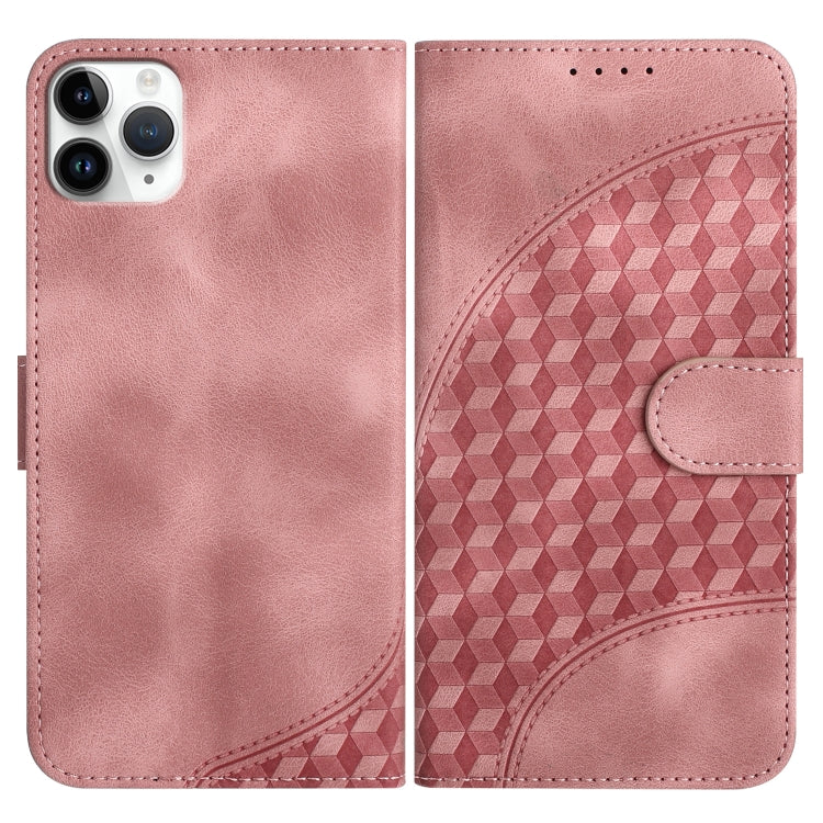 YX0060 Elephant Head Embossed Phone Leather Case with Lanyard, For iPhone 12 mini, For iPhone 11 Pro Max, For iPhone 11, For iPhone 11 Pro, For iPhone XS / X, For iPhone XR