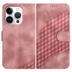 غطاء هاتف جلدي منقوش برأس فيل مع حبل معلق، لهواتف iPhone 16 Pro، iPhone 16 Plus، iPhone 16، iPhone 15 Pro Max، iPhone 15 Pro، iPhone 15 Plus