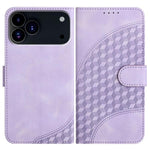 غطاء هاتف جلدي منقوش برأس فيل مع حبل معلق، لهواتف iPhone 17e / 16e، iPhone 17 Pro Max، iPhone 17 Pro، iPhone 17، iPhone Air، iPhone 16 Pro Max