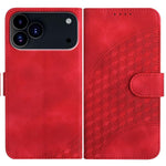 غطاء هاتف جلدي منقوش برأس فيل مع حبل معلق، لهواتف iPhone 17e / 16e، iPhone 17 Pro Max، iPhone 17 Pro، iPhone 17، iPhone Air، iPhone 16 Pro Max