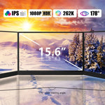 شاشة محمولة 15.6 بوصة HDR بدقة 1080 بكسل IPS، 15.6 بوصة 1080P