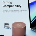 مكبر صوت معدني صغير EWA A129 مع مضخم صوت بلوتوث 5.0