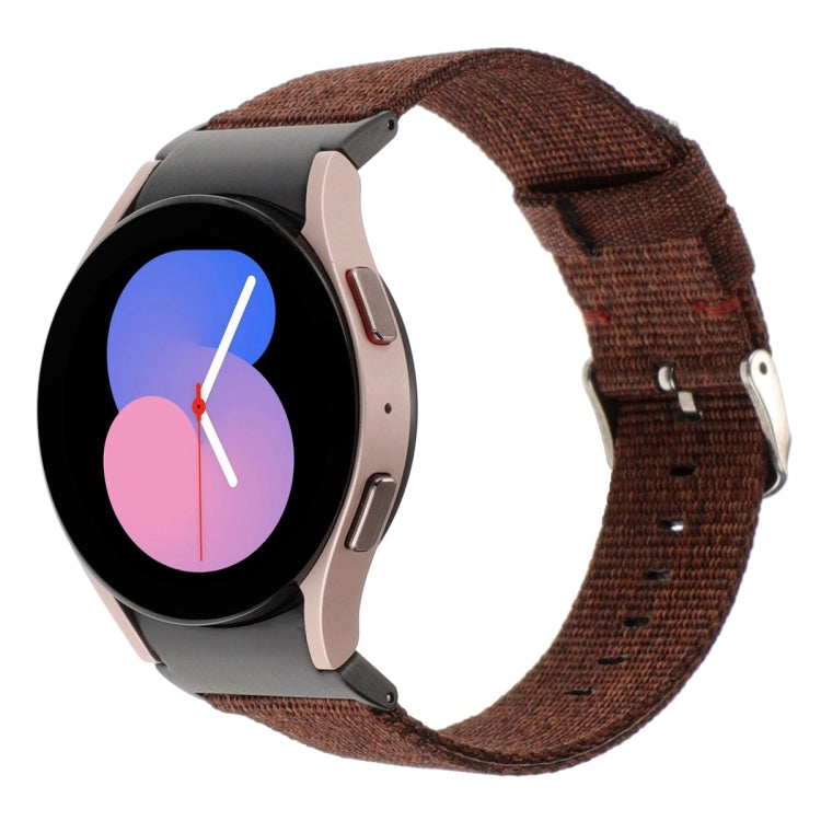 Nylon Canvas Watch Band, For Samsung Galaxy Watch6/6 Classic/5/5 Pro