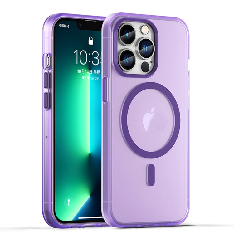 غطاء هاتف MagSafe من TPU شفاف مطفي + PC بتغطية كاملة، لهاتف iPhone 12، لهاتف iPhone 12 Pro Max، لهاتف iPhone 12 Pro، لهاتف iPhone 11 Pro Max، لهاتف iPhone 11