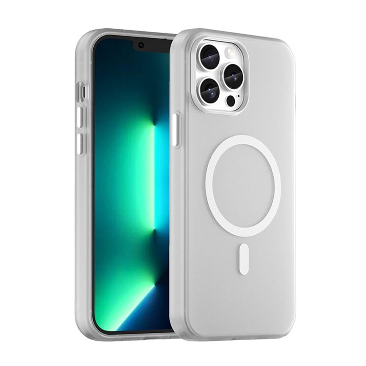 غطاء هاتف MagSafe من TPU شفاف مطفي + PC بتغطية كاملة، لهاتف iPhone 12، لهاتف iPhone 12 Pro Max، لهاتف iPhone 12 Pro، لهاتف iPhone 11 Pro Max، لهاتف iPhone 11