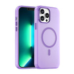 غطاء هاتف MagSafe من TPU شفاف مطفي + PC بتغطية كاملة، لهاتف iPhone 12، لهاتف iPhone 12 Pro Max، لهاتف iPhone 12 Pro، لهاتف iPhone 11 Pro Max، لهاتف iPhone 11