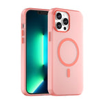 غطاء هاتف MagSafe من TPU شفاف مطفي + PC بتغطية كاملة، لهاتف iPhone 12، لهاتف iPhone 12 Pro Max، لهاتف iPhone 12 Pro، لهاتف iPhone 11 Pro Max، لهاتف iPhone 11