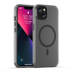 غطاء هاتف MagSafe من TPU شفاف مطفي + PC بتغطية كاملة، لهاتف iPhone 12، لهاتف iPhone 12 Pro Max، لهاتف iPhone 12 Pro، لهاتف iPhone 11 Pro Max، لهاتف iPhone 11