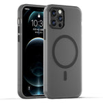 غطاء هاتف شفاف غير لامع من TPU + PC مع تغطية كاملة ومتوافق مع MagSafe، لجهاز iPhone 11 Pro