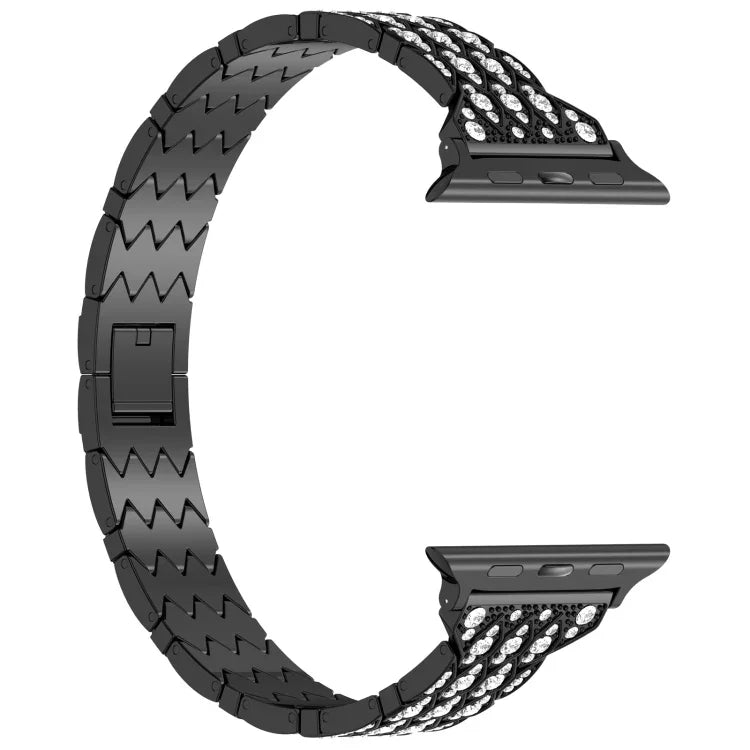 Devil Eye Diamond Bracelet Metal Watch Band, For Apple Watch 42mm, For Apple Watch 38mm