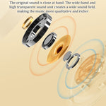 L850 Foldable ENC Noise Reduction Wireless Bluetooth Earphone with Microphone