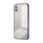 غطاء هاتف شفاف مع ثقوب دقيقة مطلية، لجهاز iPhone 11 Pro Max، لجهاز iPhone 11، لجهاز iPhone 11 Pro، لجهاز iPhone X / XS، لجهاز iPhone XR، لجهاز iPhone XS Max