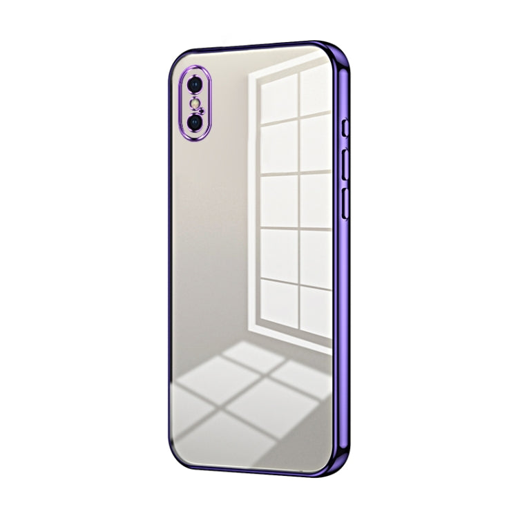 غطاء هاتف شفاف مع ثقوب دقيقة مطلية، لجهاز iPhone 11 Pro Max، لجهاز iPhone 11، لجهاز iPhone 11 Pro، لجهاز iPhone X / XS، لجهاز iPhone XR، لجهاز iPhone XS Max