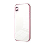 غطاء هاتف شفاف مع ثقوب دقيقة مطلية، لجهاز iPhone 11 Pro Max، لجهاز iPhone 11، لجهاز iPhone 11 Pro، لجهاز iPhone X / XS، لجهاز iPhone XR، لجهاز iPhone XS Max