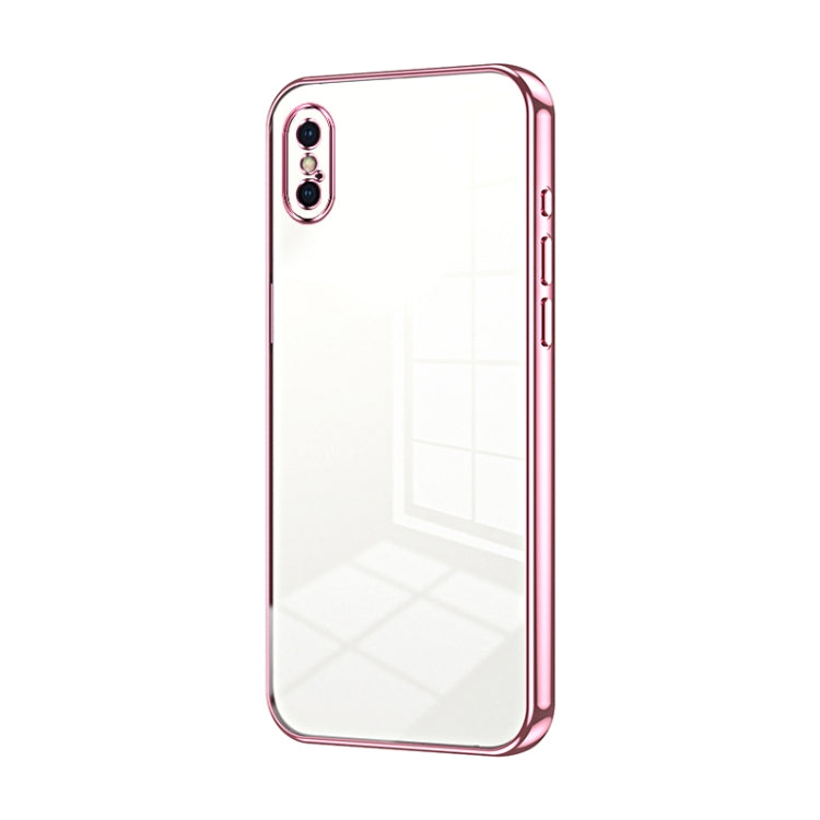 غطاء هاتف شفاف مع ثقوب دقيقة مطلية، لجهاز iPhone 11 Pro Max، لجهاز iPhone 11، لجهاز iPhone 11 Pro، لجهاز iPhone X / XS، لجهاز iPhone XR، لجهاز iPhone XS Max
