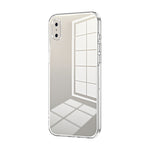 غطاء هاتف شفاف مع ثقوب دقيقة مطلية، لجهاز iPhone 11 Pro Max، لجهاز iPhone 11، لجهاز iPhone 11 Pro، لجهاز iPhone X / XS، لجهاز iPhone XR، لجهاز iPhone XS Max