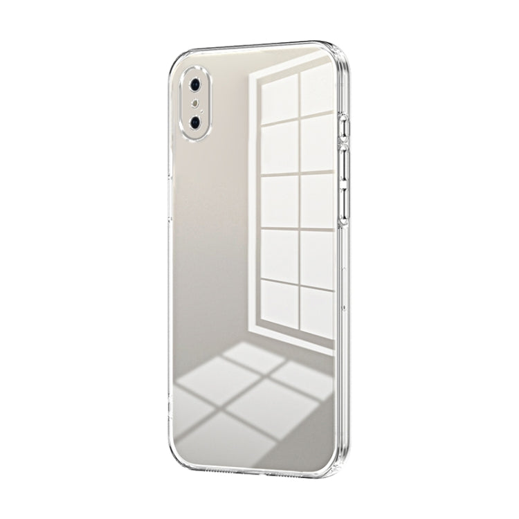 غطاء هاتف شفاف مع ثقوب دقيقة مطلية، لجهاز iPhone 11 Pro Max، لجهاز iPhone 11، لجهاز iPhone 11 Pro، لجهاز iPhone X / XS، لجهاز iPhone XR، لجهاز iPhone XS Max