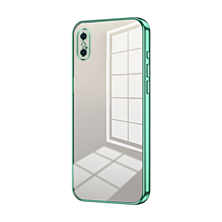 غطاء هاتف شفاف مع ثقوب دقيقة مطلية، لجهاز iPhone 11 Pro Max، لجهاز iPhone 11، لجهاز iPhone 11 Pro، لجهاز iPhone X / XS، لجهاز iPhone XR، لجهاز iPhone XS Max