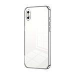 غطاء هاتف شفاف مع ثقوب دقيقة مطلية، لجهاز iPhone 11 Pro Max، لجهاز iPhone 11، لجهاز iPhone 11 Pro، لجهاز iPhone X / XS، لجهاز iPhone XR، لجهاز iPhone XS Max