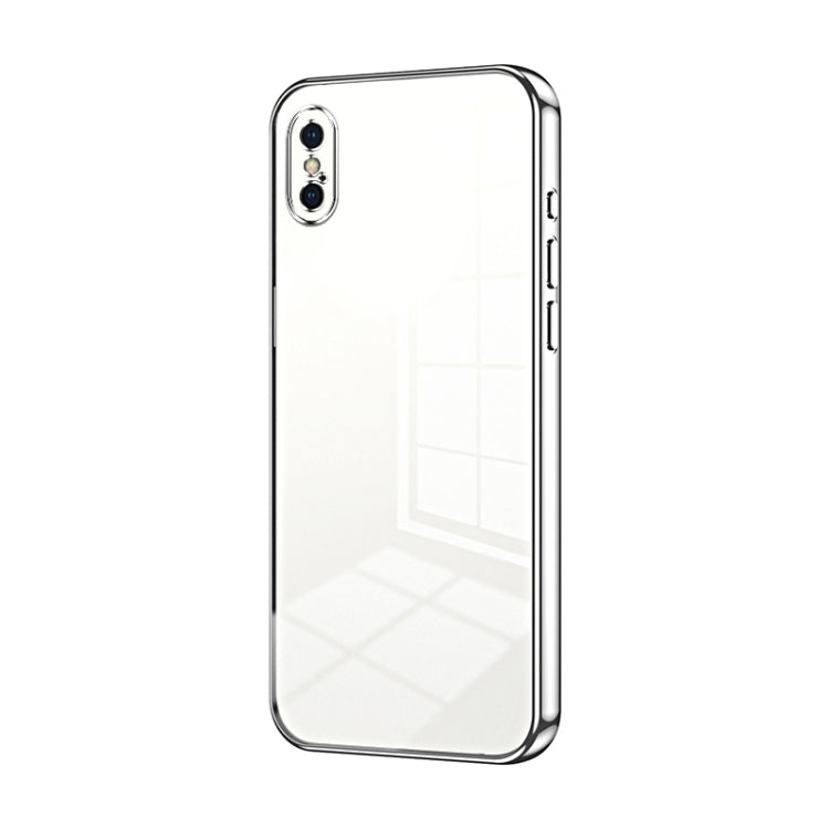 غطاء هاتف شفاف مع ثقوب دقيقة مطلية، لجهاز iPhone 11 Pro Max، لجهاز iPhone 11، لجهاز iPhone 11 Pro، لجهاز iPhone X / XS، لجهاز iPhone XR، لجهاز iPhone XS Max