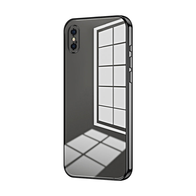 غطاء هاتف شفاف مع ثقوب دقيقة مطلية، لجهاز iPhone 11 Pro Max، لجهاز iPhone 11، لجهاز iPhone 11 Pro، لجهاز iPhone X / XS، لجهاز iPhone XR، لجهاز iPhone XS Max