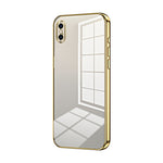 غطاء هاتف شفاف مع ثقوب دقيقة مطلية، لجهاز iPhone 11 Pro Max، لجهاز iPhone 11، لجهاز iPhone 11 Pro، لجهاز iPhone X / XS، لجهاز iPhone XR، لجهاز iPhone XS Max