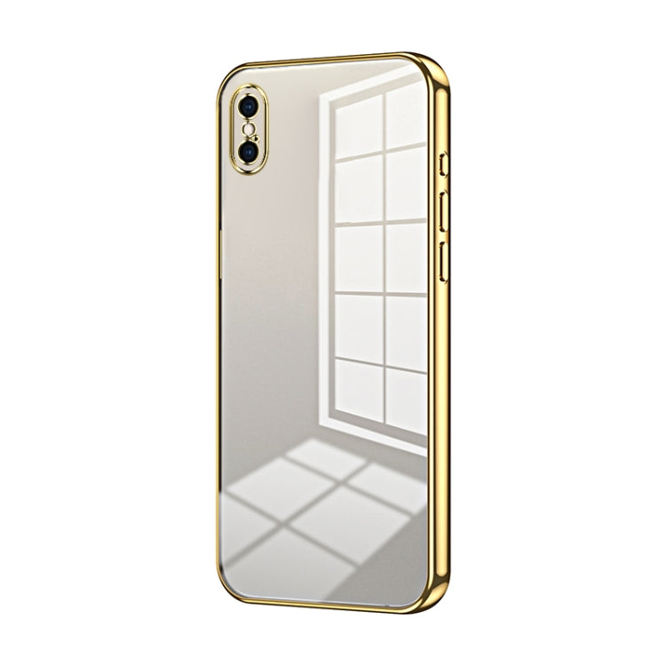 غطاء هاتف شفاف مع ثقوب دقيقة مطلية، لجهاز iPhone 11 Pro Max، لجهاز iPhone 11، لجهاز iPhone 11 Pro، لجهاز iPhone X / XS، لجهاز iPhone XR، لجهاز iPhone XS Max