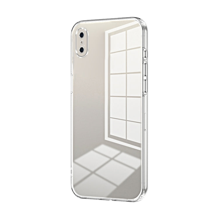 غطاء هاتف شفاف مع ثقوب دقيقة مطلية، لجهاز iPhone 11 Pro Max، لجهاز iPhone 11، لجهاز iPhone 11 Pro، لجهاز iPhone X / XS، لجهاز iPhone XR، لجهاز iPhone XS Max
