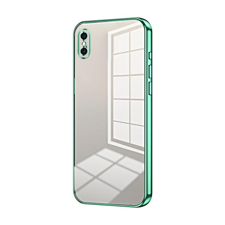 غطاء هاتف شفاف مع ثقوب دقيقة مطلية، لجهاز iPhone 11 Pro Max، لجهاز iPhone 11، لجهاز iPhone 11 Pro، لجهاز iPhone X / XS، لجهاز iPhone XR، لجهاز iPhone XS Max