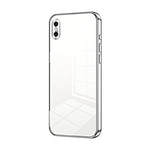 غطاء هاتف شفاف مع ثقوب دقيقة مطلية، لجهاز iPhone 11 Pro Max، لجهاز iPhone 11، لجهاز iPhone 11 Pro، لجهاز iPhone X / XS، لجهاز iPhone XR، لجهاز iPhone XS Max