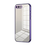 Transparent Plating Fine Hole Phone Case, For iPhone 8 Plus / 7 Plus